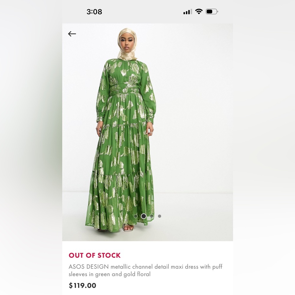 Like new condition! Beautiful ASOS dress